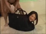 Rule 34 | 1boy, 1girl, animated, asian, bag, blush, carrying, censored, hetero, japanese (nationality), muscular, photo (medium), smile, tagme, topless, video