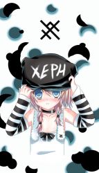 Rule 34 | 1girl, hat, pink hair, solo, twintails, xephonia