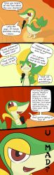 Rule 34 | 10s, absurdres, comic, creatures (company), english text, game freak, gen 5 pokemon, highres, long image, microphone, nintendo, no humans, pokemon, pokemon (creature), pokemon bw, snivy, tall image, troll face, truth