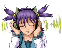 Rule 34 | animal ears, cat ears, iichan.ru, mascot, purple hair, ru-chans, school uniform, unyl-chan