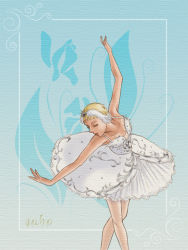 Rule 34 | ballet, blonde hair, claymore (series), deneve, image sample, pixiv sample, resized, rosalind (artist), swan lake