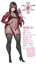Rule 34 | 1boy, absurdres, armband, black bodysuit, black bra, black eyes, black hair, black panties, black thighhighs, bodystocking, bodysuit, bra, chinese commentary, chinese text, choker, condom, condom on penis, covered navel, crossdressing, flaccid, full body, hair ornament, hairclip, hand on own hip, high heels, highleg, highleg panties, highres, jewelry, lace, lace-trimmed bra, lace-trimmed panties, lace trim, long hair, looking at viewer, male focus, mole, mole on stomach, mole under mouth, naidong (artist), navel, necklace, open clothes, original, panties, penis, school uniform, see-through, skindentation, solo, thighhighs, thighs, translated, trap, underwear, used condom, used condom on penis