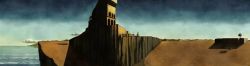 Rule 34 | architecture, ico, landscape, long image, no humans, official art, outdoors, scenery, shadow of the colossus, the ico &amp; shadow of the colossus collection, wide image