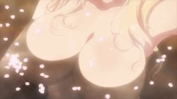 Rule 34 | 10s, 1girl, alcohol, animated, animated gif, armpits, bath, blonde hair, breasts, floating breasts, glass, huge breasts, kaneko hiraku, nude, petals, ponytail, short hair, solo, steam, valkyrie drive, valkyrie drive -bhikkhuni-, viola (valkyrie drive), water, wine