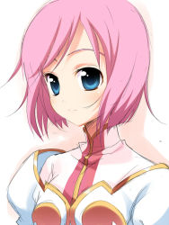 Rule 34 | 00s, 1girl, blue eyes, bob cut, estellise sidos heurassein, full body, meito (maze), pink hair, short hair, simple background, solo, tales of (series), tales of vesperia, white background