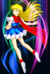 Rule 34 | 1990s (style), absurdres, akazukin chacha, blonde hair, closed mouth, closed eyes, highres, magical princess, standing