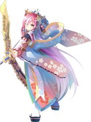 Rule 34 | 1girl, absurdly long hair, aiming, arrow (projectile), bow (weapon), drawing bow, full body, hair ornament, hair over one eye, holding, holding bow (weapon), holding weapon, jurakudai (oshiro project), long hair, official art, oshiro project:re, oshiro project:re, pink hair, red eyes, sho (runatic moon), solo, thighhighs, transparent background, very long hair, weapon, white thighhighs