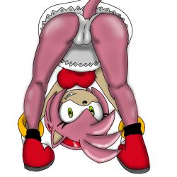 Rule 34 | 1girl, amy rose, ass, cameltoe, cleft of venus, furry, furry female, panties, solo, sonic (series), underwear
