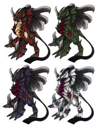 Rule 34 | armor, dragon, monster, no humans, shiratama dango