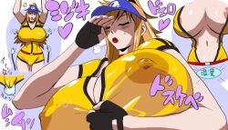 Rule 34 | blonde hair, breasts, diva mizuki, huge breasts, jyubei, large breasts