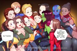 Rule 34 | 11girls, 11girls1boy, 1boy, 2019, 2019s, 6+girls, age difference, alien, alien/human, alien girl, alien humanoid, all fours, alpha male, ant-man (series), arm grab, army, ass, aunt and nephew, avengers: endgame, avengers (series), bad tag, bald, bald female, bed, behind the scenes, big breasts, black eyebrows, black eyes, black hair, black panther (series), black widow (marvel), blonde eyebrows, blonde hair, blue-skinned female, blue eyes, blue skin, blush, bodysuit, bokuman, breaking the fourth wall, breasts, brown eyebrows, brown eyes, brown hair, bulge, cameltoe, captain marvel, carol danvers, cleavage, clenched teeth, colored skin, covered erect nipples, curvy, dark-skinned female, dark skin, director, diverse harem, domination, drooling, embarrassed, english, english dialogue, english text, eyelashes visible through hair, facial tattoo, female, female focus, femdom, gamora, ginger, ginger hair, glasses, green-skinned female, green eyes, green eyes female, green skin, group sex, guardians of the galaxy, hand on another&#039;s head, hand on head, hands on another&#039;s head, hands on head, happy, harem, head grab, hero costume, heroine, hetero, highres, holding, hope van dyne, huge ass, huge breasts, human male, humanoid hands, imminent gangbang, imminent penetration, incest, interracial, interspecies, iron man (series), large breasts, legs, licking lips, lipstick, long hair, looking at another, makeup, male, male human/female alien, male human/female humanoid, mantis (marvel), marvel, marvel cinematic universe, mature female, may parker, military, military uniform, multiple girls, natasha romanoff, nebula (marvel), nervous, open mouth, panties, peggy carter, pepper potts, peter parker, ponytail, ponytail female, ponytails, princess, purple hair, red eyebrows, red hair, red hair female, red lips, rescue (marvel), reverse gangbang, saliva, scarlet witch, shimaidon, shiny clothes, shiny hair, shiny skin, short hair, shuri (marvel), shy, simple background, smile, speech bubble, spider-man, spider-man (series), stepsister, straight hair, superhero costume, surrounded, talking, talking to another, talking to partner, tattoo, teeth, thick butt, thick lips, thick thighs, thighs, tongue, tongue out, underwear, uniform, unmasked, wanda maximoff, wasp (marvel), zehoberei