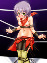 Rule 34 | 1girl, breasts, defeat, kobayakawa shiho, small breasts, wrestle angels, wrestle angels survivor, wrestler