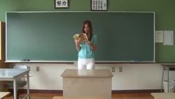 Rule 34 | 1boy, 1girl, animated, asian, ass, bent over, bra, breasts, chalkboard, classroom, clothes lift, clothes pull, desk, hetero, high heels, japanese (nationality), jav, long hair, panties, pants, pants pull, pink bra, pink panties, pov, real life, shirt lift, small breasts, sound, tagme, teacher, teacher and student, underwear, undressing, video, watch