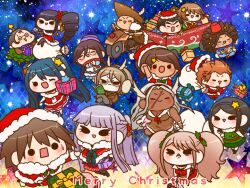 Rule 34 | 6+boys, 6+girls, afterimage, ahoge, alcohol, alternate costume, animal costume, annoyed, antlers, argyle background, arms up, asahina aoi, bags under eyes, bandaged arm, bandages, bare arms, bare shoulders, beard, beard stubble, belt, belt buckle, big hair, black-framed eyewear, black belt, black choker, black eyes, black footwear, black gloves, black hair, black shirt, blonde hair, blue background, blue hair, blue hairband, blue scarf, blue sleeves, blue socks, blunt bangs, blunt ends, book, boots, bow, bowtie, bra, braid, breasts, brown coat, brown dress, brown footwear, brown hair, brown hairband, brown jacket, brown pants, buckle, buttons, cake, cake slice, capelet, celestia ludenberg, choker, christmas, christmas tree costume, cleavage, closed mouth, coat, collared coat, collared jacket, collared shirt, commentary request, crossdressing, crossed ankles, crossed legs, cup, danganronpa: trigger happy havoc, danganronpa (series), dark-skinned female, dark-skinned male, dark skin, dreadlocks, dress, drill hair, drink, drinking glass, dropping, ear piercing, earmuffs, eating, english text, enoshima junko, everyone, eyelashes, facial hair, fake antlers, fat, fat man, food, fork, freckles, fruit, fujisaki chihiro, fukawa toko, fur-trimmed capelet, fur-trimmed coat, fur-trimmed dress, fur-trimmed headwear, fur-trimmed pants, fur-trimmed shirt, fur-trimmed sleeves, fur trim, furrowed brow, gift, glasses, gloves, goatee, green bow, green bowtie, green shirt, green skirt, grey pants, grey pantyhose, hagakure yasuhiro, hair between eyes, hair ornament, hairband, hairclip, hand on own hip, happy, hat, hat loss, high collar, holding, holding book, holding drink, holding fork, holding gift, holding plate, holding sack, holding stuffed toy, holly, holly hair ornament, horns, ikusaba mukuro, ishimaru kiyotaka, jacket, kirigiri kyoko, kneehighs, kuwata leon, lapels, large breasts, light blush, lip piercing, long hair, long sleeves, low twin braids, maizono sayaka, merry christmas, mini hat, miniskirt, mole, mole under mouth, monokuma, motion blur, motion lines, multicolored hair, multiple boys, multiple girls, multiple piercings, naegi makoto, notched lapels, ogami sakura, on motorcycle, one eye closed, open book, open clothes, open coat, open mouth, orange hair, owada mondo, own hands together, pale skin, pants, pantyhose, piercing, plaid bow, plaid bowtie, plaid clothes, plate, pom pom hat ornament, pompadour, ponytail, pout, puffy pants, purple hair, purple hat, purple shirt, reading, red bow, red bowtie, red bra, red capelet, red choker, red coat, red dress, red footwear, red hat, red pants, red scarf, red skirt, reindeer antlers, reindeer costume, riding, round eyewear, sack, sandals, santa costume, santa hat, scar, scar on face, scarf, shaded face, shirt, shoes, short hair, side ponytail, sidelocks, sitting, skirt, sleeveless, sleeveless shirt, sleigh, smile, snowman costume, socks, solid circle eyes, solid oval eyes, spiked hair, star (symbol), star hair ornament, star print, starry background, straight hair, strawberry, strawberry shortcake, stubble, stuffed animal, stuffed toy, sweat, tank top, teddy bear, thick eyebrows, throwing, tied beard, togami byakuya, traditional bowtie, trap, triangle facial mark, tripping, twin braids, twintails, two-tone hair, underwear, unmoving pattern, v-shaped eyebrows, very long hair, white-framed eyewear, white dress, white hair, white pants, white shirt, white tank top, wine, wine glass, yamada hifumi, yumaru (marumarumaru)