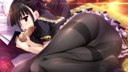 Rule 34 | 1girl, ass, black pantyhose, blush, brother and sister, cameltoe, censored, cleft of venus, feet, fellatio, game cg, handjob, haruru minamo ni!, hetero, highres, incest, lens flare, long hair, mosaic censoring, no shoes, official art, on floor, oral, out of frame, panties, panties under pantyhose, pantyhose, penis, red eyes, sex, shintarou, short sleeves, siblings, skirt, solo focus, thighband pantyhose, tongue, underwear, yamagami miori