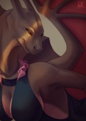 Rule 34 | 1girl, absurdres, breasts, charizard, cleavage, colored skin, creatures (company), dragon, female focus, furry, furry female, game freak, gen 1 pokemon, goldenemotions, highres, large breasts, nintendo, orange skin, pokemon, pokemon (creature), red eyes, solo