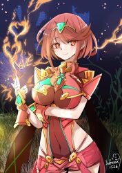 Rule 34 | 1girl, absurdres, breasts, highres, large breasts, pyra (xenoblade), red eyes, red hair, sofusan1526, solo, xenoblade chronicles (series), xenoblade chronicles 2