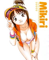 Rule 34 | bikini, breasts, change123, highres, iwasawa shiuri, large breasts, mikiri (change123), sakaguchi iku, swimsuit
