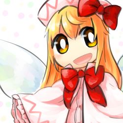 Rule 34 | blonde hair, bow, bowtie, fairy wings, hat, lily white, touhou, wings, yaise, yellow eyes