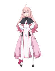 1girl female_focus full_body long_hair luna_elegant maou-sama_retry! official_art pink_hair solo