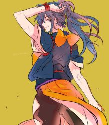 Rule 34 | 1girl, bad id, bad twitter id, blue eyes, blue hair, fire emblem, fire emblem fates, highres, japanese clothes, kimono, long hair, looking at viewer, nintendo, oboro (fire emblem), smile, solo, torisudesu