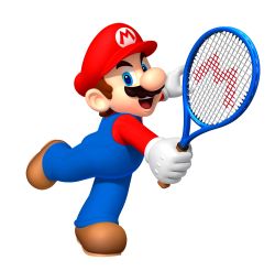 Rule 34 | 1boy, 3d, absurdres, full body, highres, male focus, mario, mario (series), mario tennis, mario tennis open, nintendo, official art, simple background, solo, super mario bros. 1, white background
