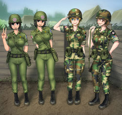 Rule 34 | female soldier, gogocherry, soldier, tagme, uniform