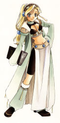 Rule 34 | 1990s (style), 1girl, alchemist, alchemy, atelier (series), atelier marie, book, boots, female focus, gust, highres, knee boots, kohime ohse, long hair, long image, low-tied long hair, magic, marie (atelier), ouse kohime, retro artstyle, solo, tall image