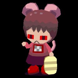 Rule 34 | 1girl, animal ears, animated, animated gif, black eyes, brown hair, cat ears, cat tail, chibi, chibi only, closed mouth, coin, colinarmis, colored sclera, full body, holding, holding coin, long sleeves, looping animation, madotsuki, maneki-neko, open mouth, paw pose, pink shirt, print shirt, purple skirt, red footwear, red sclera, shirt, shoes, short hair, simple background, skirt, solo, tail, transparent background, triangle mouth, yume nikki