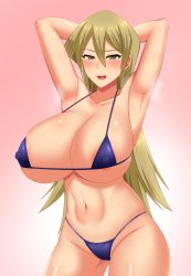 Rule 34 | 1girl, absurdres, artist request, breasts, female focus, highres, nipples, swimsuit, tenjouin asuka, yu-gi-oh!