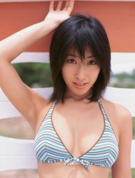 Rule 34 | bikini, bikini top only, breasts, cleavage, photo (medium), sato hiroko, swimsuit, tagme, ysweb vol 32