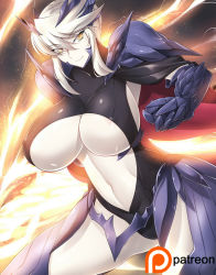 Rule 34 | 1girl, areola slip, armor, artoria pendragon (all), artoria pendragon (fate), artoria pendragon (lancer) (fate), artoria pendragon (lancer alter) (fate), blonde hair, breasts, fate/grand order, fate (series), haganef, huge breasts, looking at viewer, pale skin, saber (fate), saber alter, short hair, smile, solo, thighs, underboob, yellow eyes