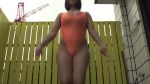 Rule 34 | 1girl, animated, asian, bouncing breasts, breasts, cleavage, from below, huge breasts, japanese (nationality), jump rope, legs, photo (medium), plump, sgo-02, spandex, thick thighs, thighs, tsukada shiori, video