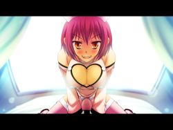 Rule 34 | 1girl, breasts, character request, female focus, nurse, oneechan no shuuchuu chiryou!, red hair, short hair, solo, tagme, tail skid, yellow eyes