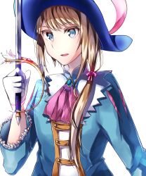 Rule 34 | androgynous, blonde hair, blue eyes, chevalier d&#039;eon (fate), fate/grand order, fate (series), gender request, hat, highres, irijima, solo