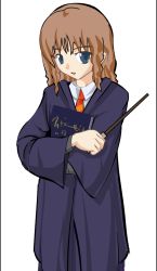Rule 34 | 1girl, animated, animated png, artist request, blue eyes, blush, book, brown hair, coat, covering privates, crossed arms, female focus, frown, harry potter (series), hermione granger, long hair, looking at viewer, navel, necktie, nipples, one eye closed, panties, pussy, simple background, solo, source request, sparkle, standing, striped clothes, striped panties, thigh gap, thighs, uncensored, underwear, undressing, wand, white background, wink, wizarding world