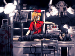 Rule 34 | blood, clinic, d g s, doctor, machine, medical, nurse, patient, restrained, science, stuffed animal, stuffed toy, teddy bear