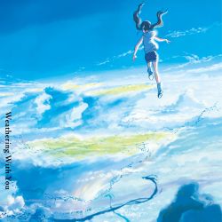 Rule 34 | 10s, 1girl, absurdres, album cover, amano hina (tenki no ko), animal, back, bare legs, black hair, blue pants, blue sky, boots, casual, cloud, copyright name, cover, day, denim, dragon, fish, flying, full body, grass, hair ornament, hair ribbon, highres, hood, hood down, hoodie, jeans, jewelry, landscape, leaf, long hair, looking at another, looking back, monster, necklace, official art, outdoors, pants, plant, ribbon, scenery, shade, shinkai makoto, shirt, shoes, short hair, short sleeves, sky, sleeveless, sleeveless hoodie, solo, standing, sunlight, tanaka masayoshi, tenki no ko, thighs, twintails, white hoodie, white shirt