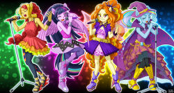 Rule 34 | 4girls, adagio dazzle, multiple girls, music, my little pony, my little pony: equestria girls, my little pony: friendship is magic, personification, princess twilight sparkle, singing, sunset shimmer, tagme, trixie lulamoon, twilight sparkle, uotapo