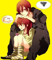 Rule 34 | + +, 10s, 1boy, 1girl, bad id, bad pixiv id, brother and sister, dukak, flexing, free!, height difference, long hair, matsuoka gou, matsuoka rin, muscular, patterned legwear, polka dot, ponytail, red eyes, red hair, short hair, siblings, socks, speech bubble, squiggle, striped legwear, thought bubble
