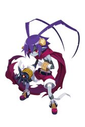 Rule 34 | 1boy, antenna hair, bandaged arm, bandaged chest, bandages, belt, blue hair, bracelet, demon boy, disgaea, disgaea rpg, full body, hair between eyes, harada takehito, jewelry, laharl, official art, pointy ears, red eyes, red footwear, red scarf, scarf, shoes, stitches, topless male, zombie