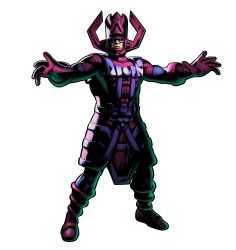 Rule 34 | 1boy, absurdres, armor, blue eyes, capcom, full body, galactus, helmet, highres, male focus, marvel, marvel vs. capcom, marvel vs. capcom 3, mask, mori toshiaki, official art, solo, standing, transparent background, white background