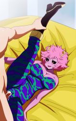 Rule 34 | absurdres, ashido mina, black sclera, bodypaint, boku no hero academia, colored sclera, colored skin, highres, painted clothes, pink hair, sex, vaginal