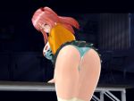 Rule 34 | 1girl, 3d, animated, artificial academy 2, ass, bra, breasts, dead or alive, female focus, honoka (doa), indoors, looking at viewer, panties, red hair, skirt, solo, tagme, underwear, upskirt, video, video