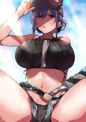 Rule 34 | 1girl, arknights, ch&#039;en (arknights), ch&#039;en the holungday (arknights), shikosour, solo, swimsuit, tagme