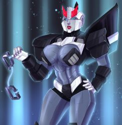 Rule 34 | 1girl, absurdres, breasts, female focus, highres, large breasts, robot girl, solo, transformers