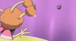 Rule 34 | 1boy, agatha (pokemon), animated, animated gif, brown hair, creatures (company), dodrio, elite four, fighting, game freak, gen 1 pokemon, gengar, jacket, lowres, nintendo, pokemon, pokemon (creature), pokemon origins, red (pokemon), short hair