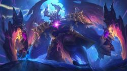 Rule 34 | demon horns, demon wings, gigant, horns, mobile legends: bang bang, monster, thamuz (mobile legends), wings