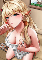 Rule 34 | azur lane, breasts, howe (azur lane), king george v class battleship, large breasts, nipples, royal navy, thick thighs, thighs