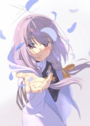 Rule 34 | 1girl, atsuko (blue archive), blue archive, highres, hood, hooded coat, kidou senshi nama ino, solo, tagme, twitter, white background